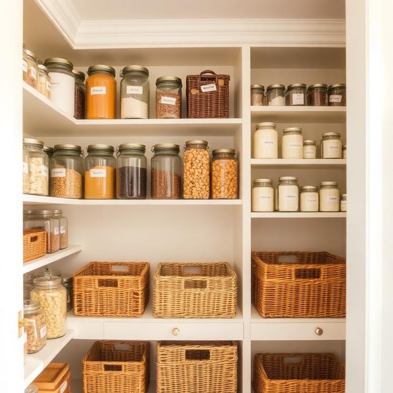 Organized pantries